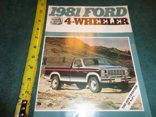 1981 ford four wheel - 1981,