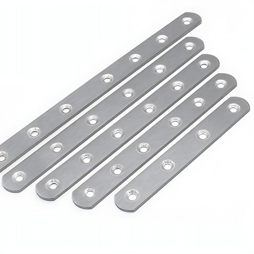 Flat straight brace brackets - flat,