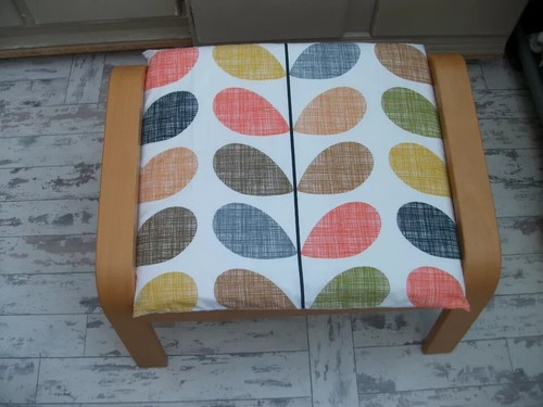 Custom made ikea poang stool - custom,