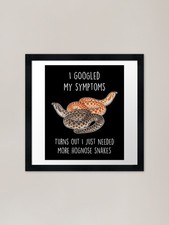 Need Hognose Snakes Framed Art