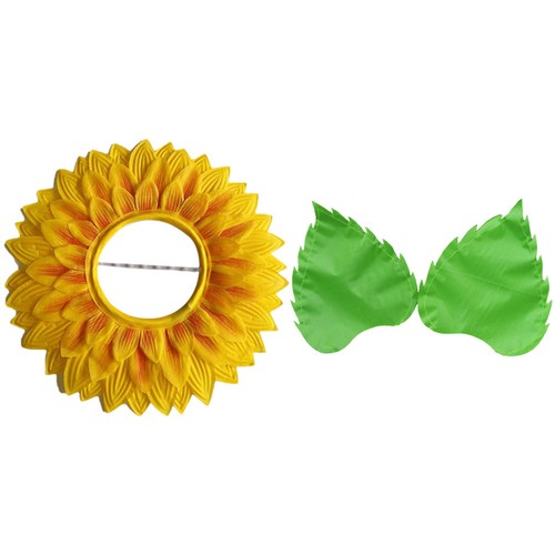 Lively sunflower headwear - headwear, for