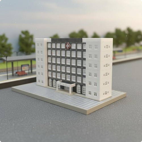 Scale model assembly - n,