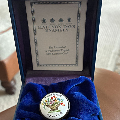 Halcyon days enamel small - halcyon,
