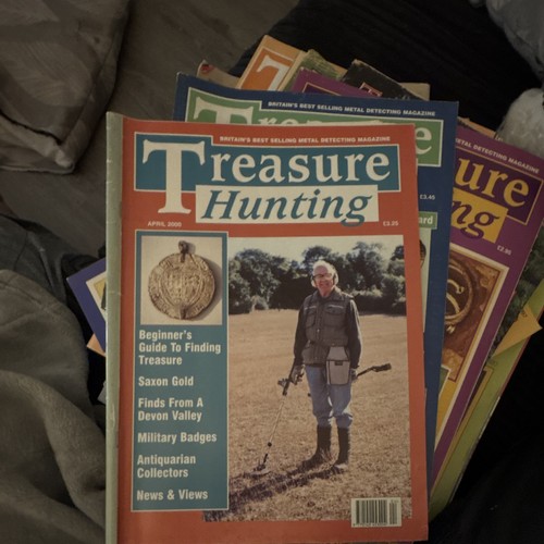 Treasure hunting magazine - treasure,