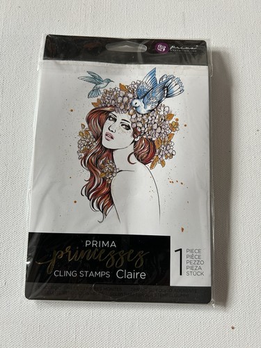 Prima princesses cling - princesses, stamps
