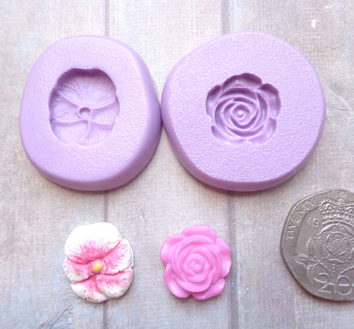 Mini craft moulds - 2x,