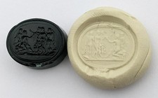 GEORGIAN CLASSICAL SCENE GLASS