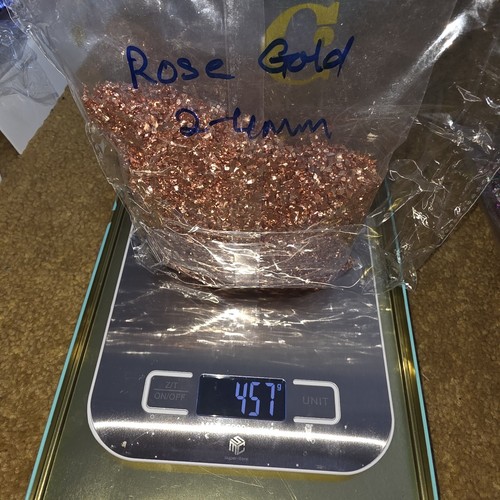 Rose gold scrap crushed - gold,