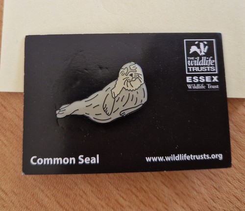 Common seal pin badge - seal, new