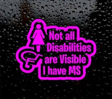 NOT ALL DISABILITIES  ARE