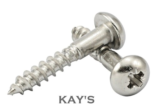 Stainless steel wood screws - steel,