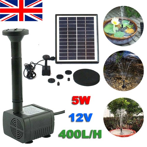 Solar panel powered water - panel,