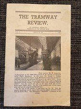 Tramway Review Magazine - 1960