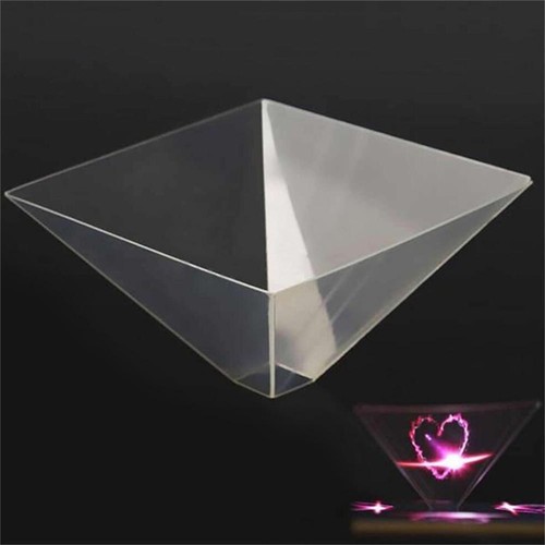 Holographic pyramid mobile - holographic,