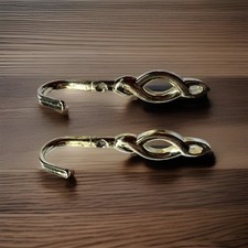 Gold-Coloured Brassed Metal