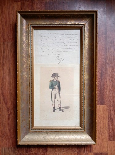 Napoleon bonaparte signed - bonaparte,