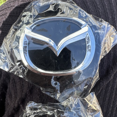 Mazda alloy wheel centre caps - alloy,