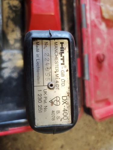 Hilti dx400 nail - dx400, case