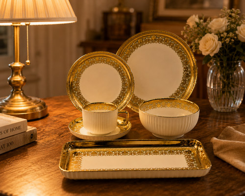 32pc luxury porcelain - 32pc,