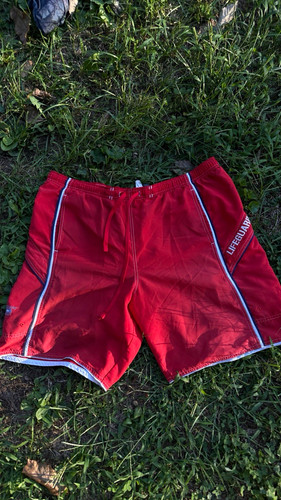 Speedo lifeguard men - speedo, red