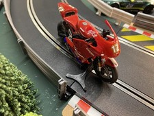 SCALEXTRIC MOTO GP DUCATI BIKE - USED -BAYLISS - SPARES REPAIRS SEE DESCRIPTION 