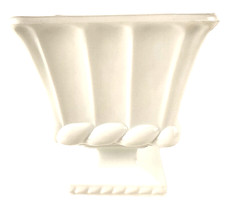 Milk Glass Rectangle Urn