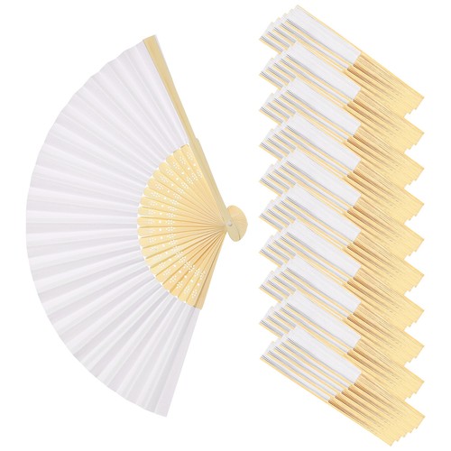 50x white paper fan - 50x,