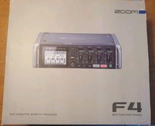 Zoom F4 Multitrack Professional Field Recorder