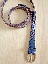 Levi Braid Belt brown leather