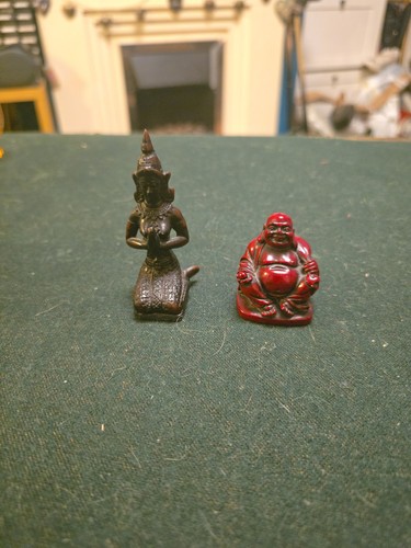Lucky buddha angel figurines - &,