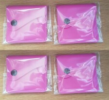 4 x ButtIn pink portable pocket ashtrays