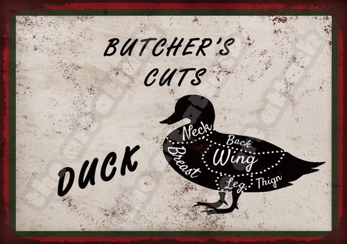 Butchers cuts metal - cuts,