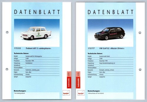 Trabant 601 vw golf gl - 601,