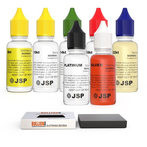 Gold silver platinum acid - gold, test