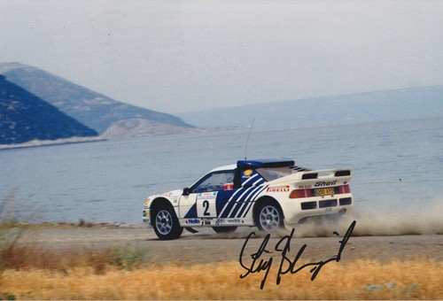 Stig blomqvist hand signed - blomqvist,