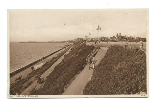 Clacton sea east cliff - east,