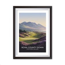 Royal County Down Golf Poster