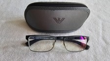 Emporio Armani black glasses frames. EA 1052 3094. With case.