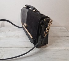 RIVER ISLAND Ladies black satchel / shoulder bag (B20)
