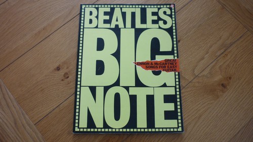 Beatles big note - note, sheet