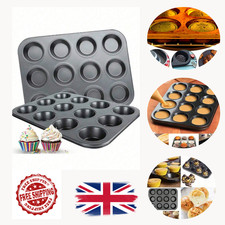 Muffin Tray 12 Cupcake Tin Non
