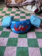 Sevylor Puddle Jumper Blue Swim Float Lobster Children's Swimming Aid 15kg-30kg