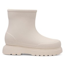 JuJu Womens Wellies White Adults Ladies Ankle Lightweight Chunky Gripped Dream