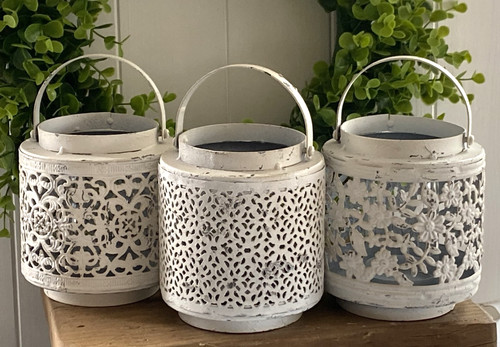 Metal lanterns set - lanterns,