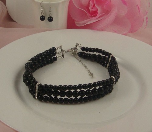 Row silver tone - tone, purple