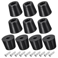 10pcs Door Stop 19mm x 17mm Rubber Protector Garage Gate Stopper Bumper Stops