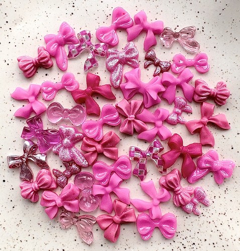 40pcs mixed pink resin - mixed, nail