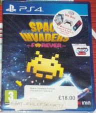 Space Invaders Forever, taito, Playstation 4, PS4 game, 2020, vgc