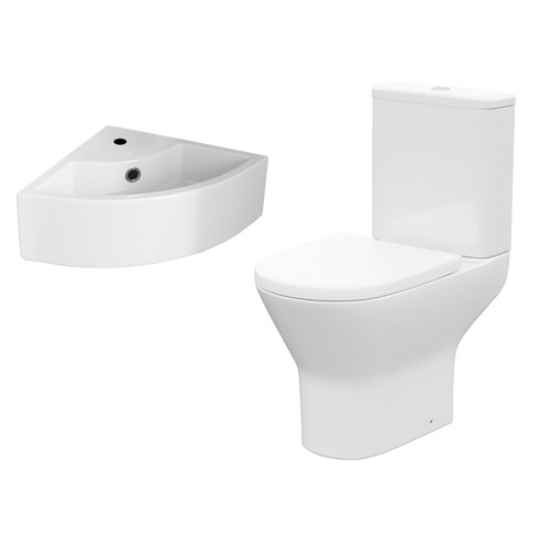 Cloakroom 465 325mm quarter - x,
