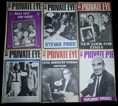 Private eye magazine - magazine, bundle